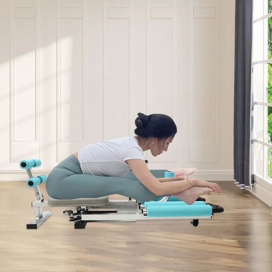 150kg Load Leg Stretcher Fitness Stretching Machine Leg Training Arts Martial Equipment Gym 0-210° Angle