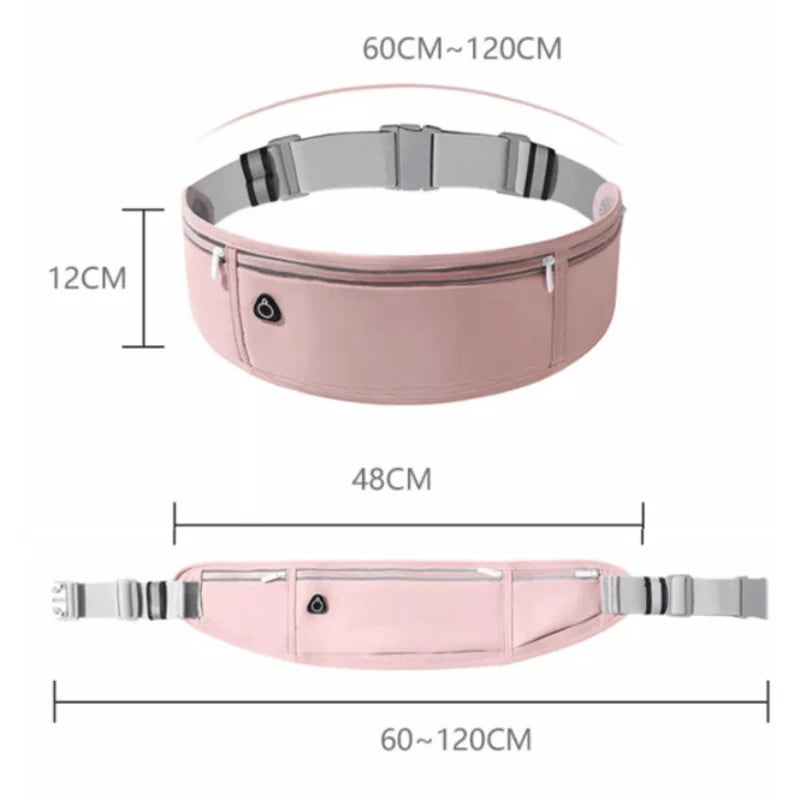 Running Mobile Phone Bag, Fitness Bag, Outdoor Morning Running Invisible Belt, Carrying Close-Fitting Running Waist Bag, Multi-F