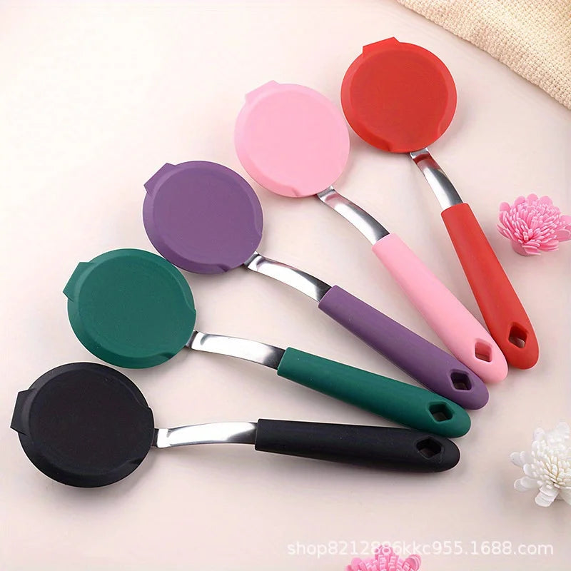 1pc, Silicone dishwashing brush, non stick, special silicone spatula, kitchen utensils cleaning brushsilicone dishwashing brush