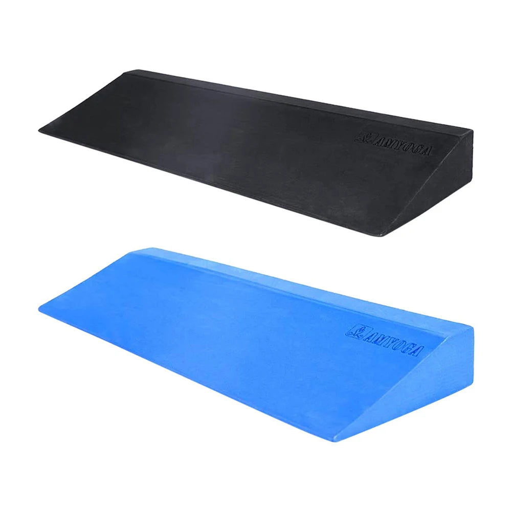 1/2Pcs Yoga Wedge Block EVA Foam Yoga Wedge Stretch Slant Board Wrist Lower Back Support Pilates Wedge Squat Fitness Accessories