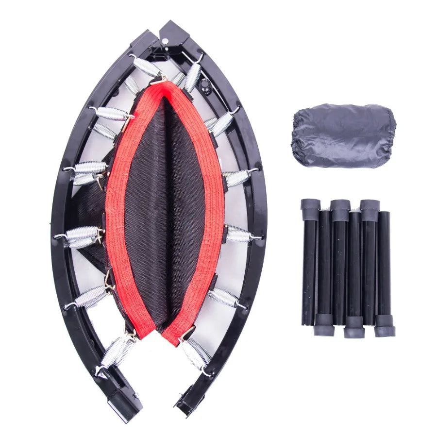 40 Inch Mini Exercise Trampoline for Adults or Indoor Fitness Rebounder Trampoline with Safety Pad Max