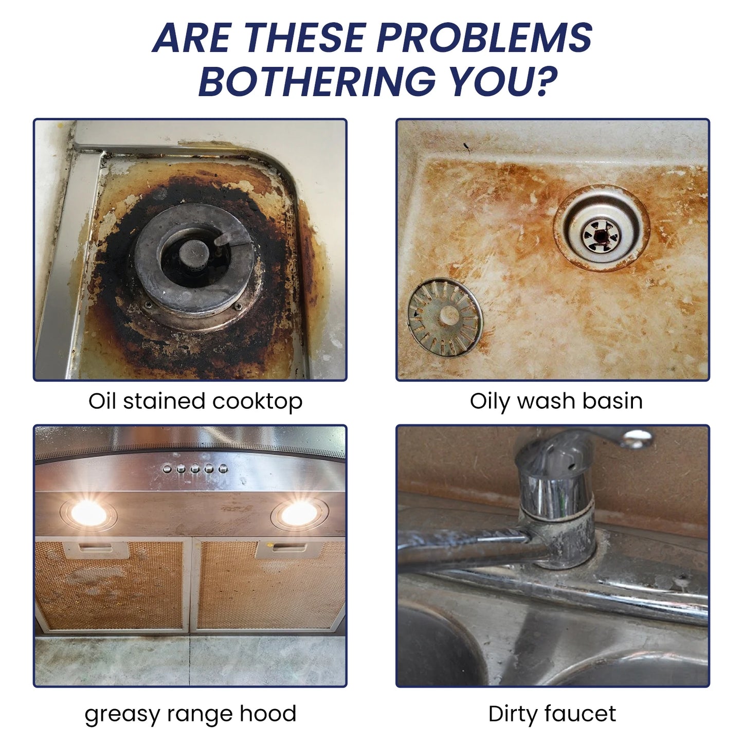 30ml Foam Kitchen Grease Cleaner Multi-Purpose Stain Remover Effective Degreaser Bubble Spray Kitchen Home Cleaning Products