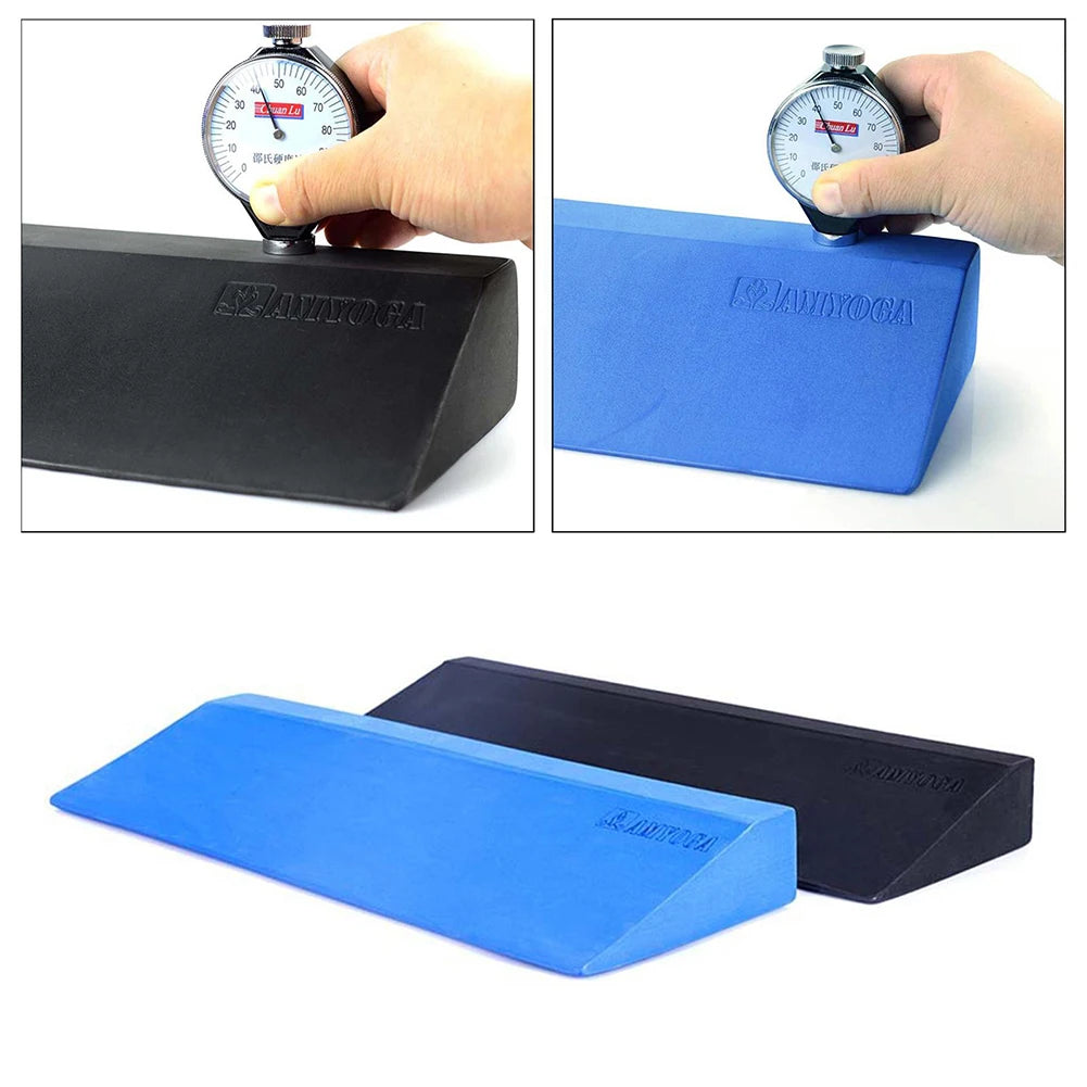 1/2Pcs Yoga Wedge Block EVA Foam Yoga Wedge Stretch Slant Board Wrist Lower Back Support Pilates Wedge Squat Fitness Accessories