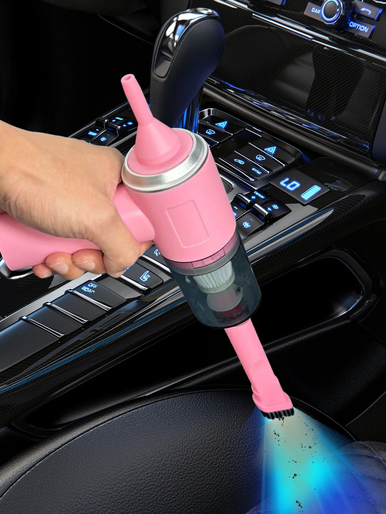 Wireless HandHeld Vehicle Vacuum Mini vacuum cleaner Super suction power Can be used for car and home cleaning