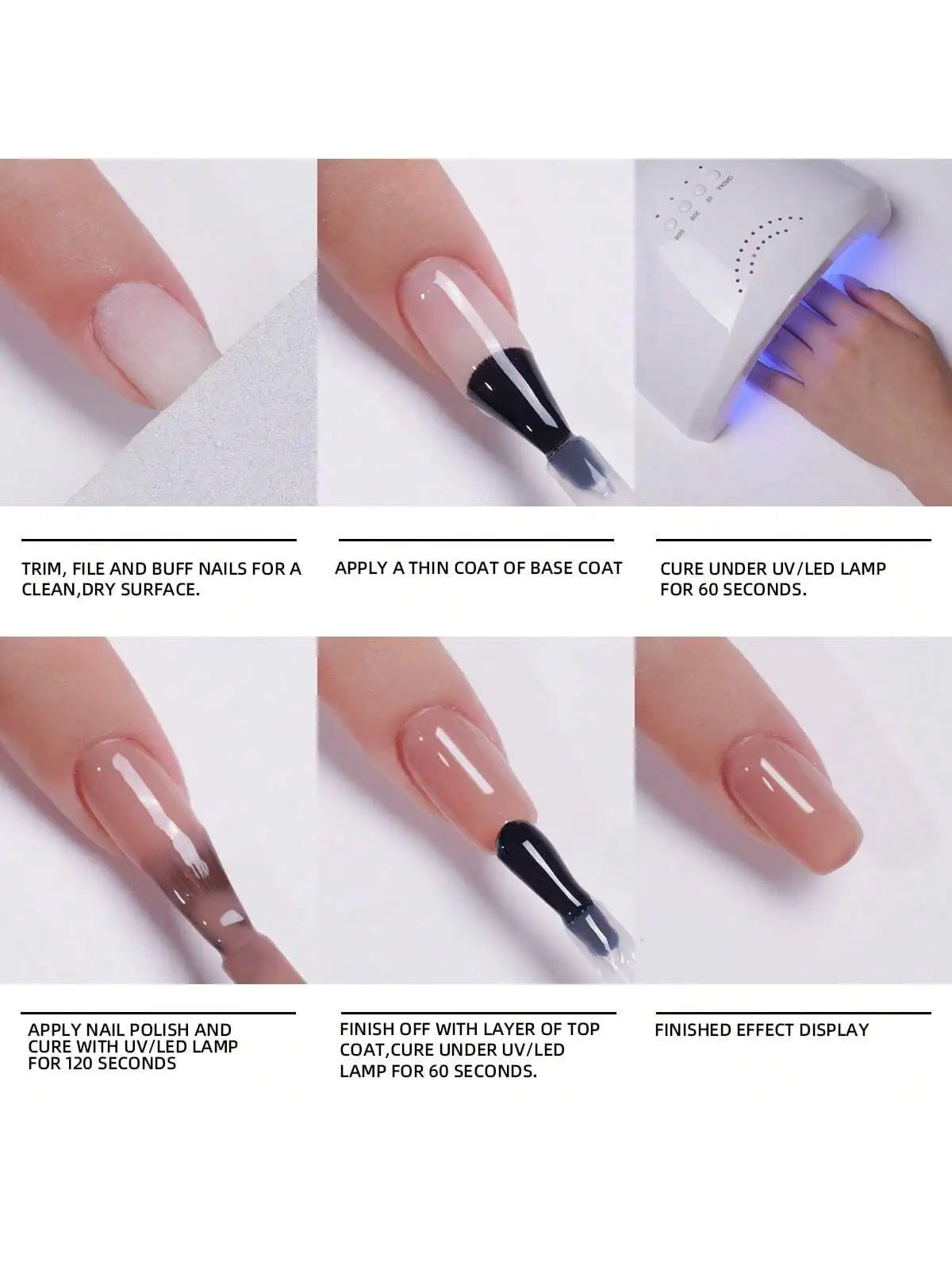 XEIJAYI 1Pc 15ML Ice Skin Nude Nail Polish Gel, 2025 New Popular Jade Creamy Transparent Nude Jelly Gel