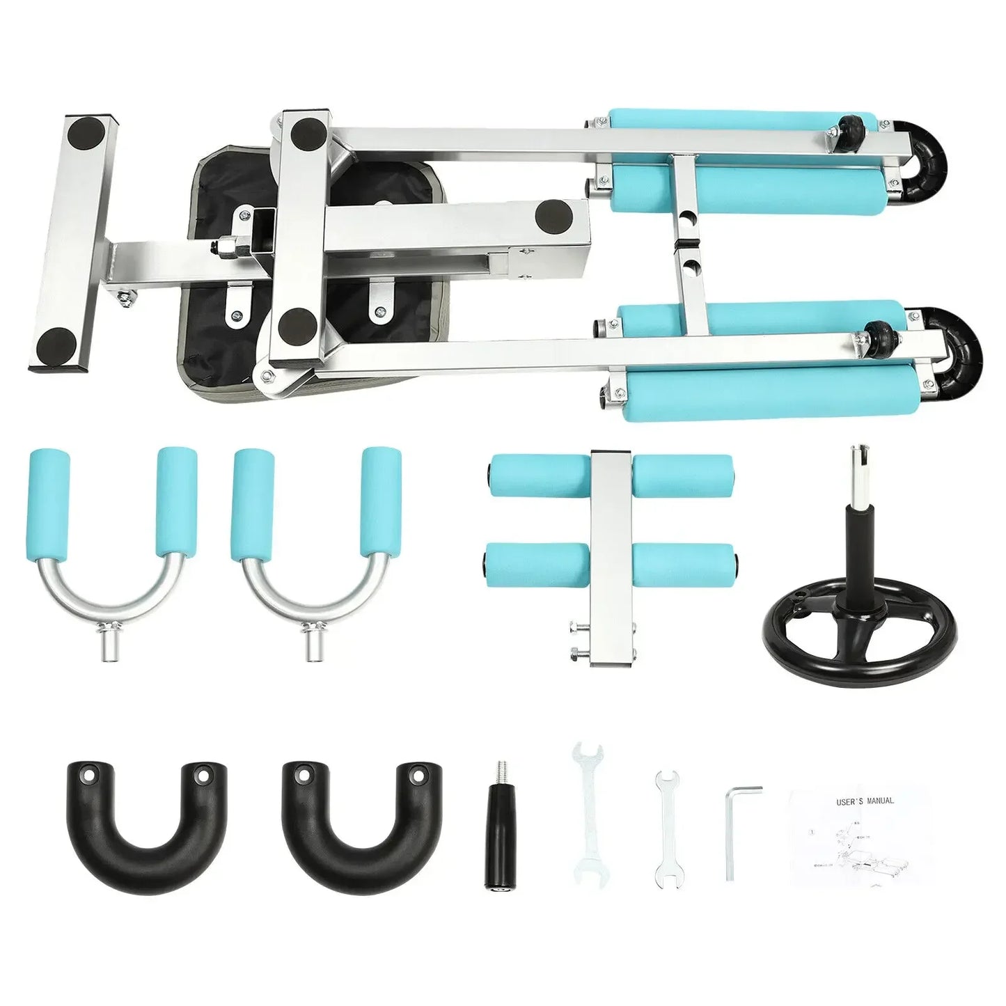 150kg Load Leg Stretcher Fitness Stretching Machine Leg Training Arts Martial Equipment Gym 0-210° Angle