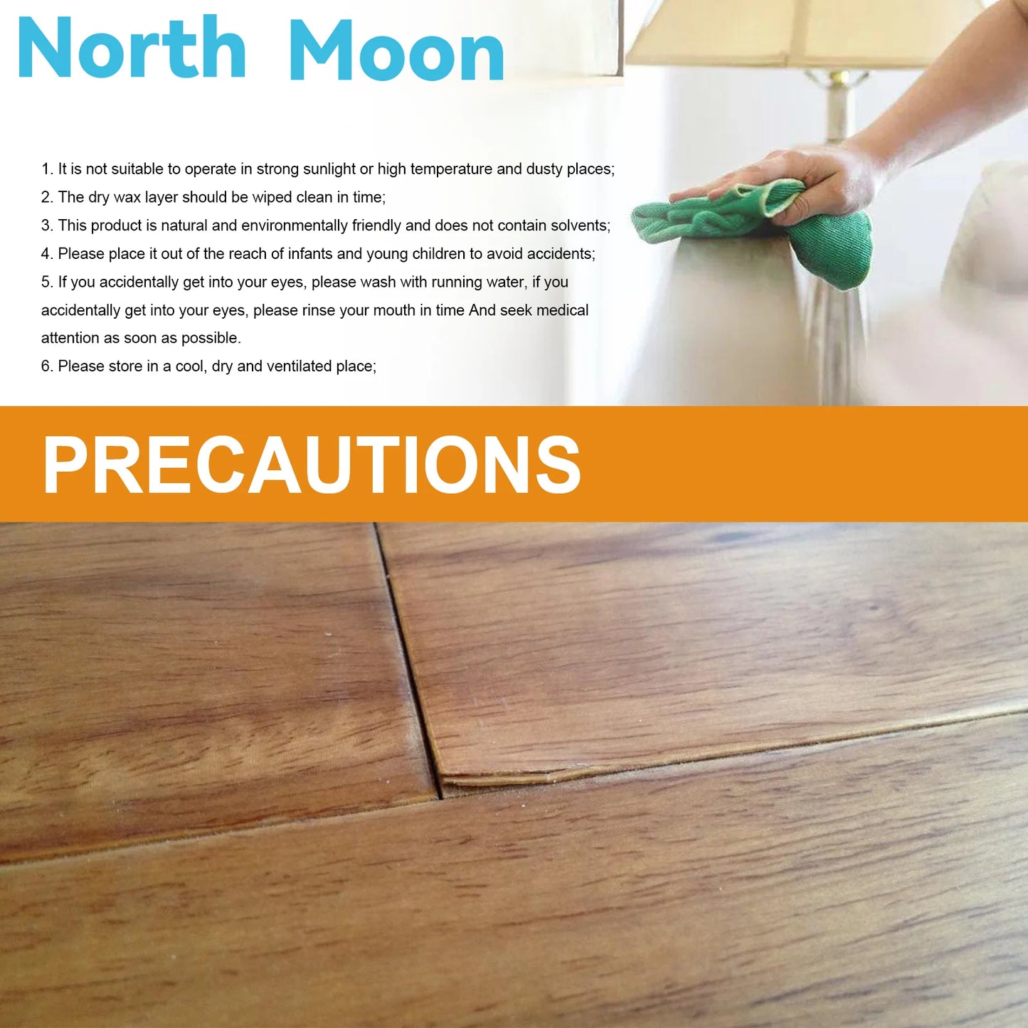 Beeswax Wood Polish – Furniture & Floor Conditioning Wax (3-Pack)