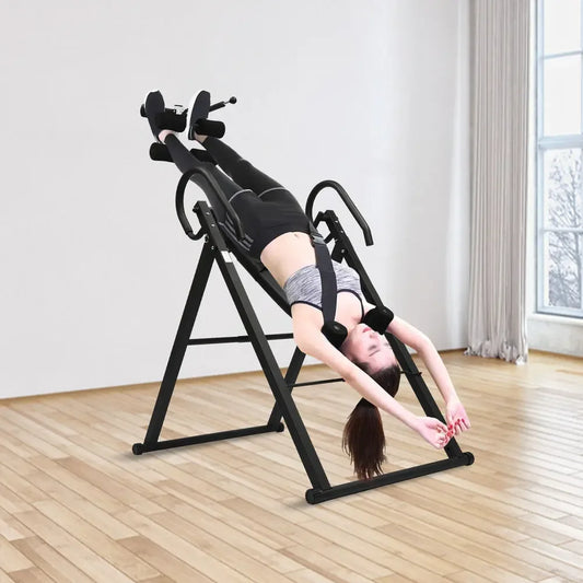 Foldable Inversion Table – Teeter Advanced Back Pain & Ankle Relief Gravity Fitness