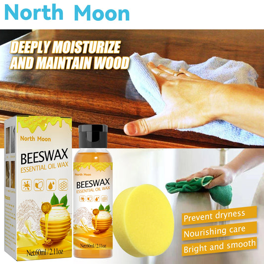 Beeswax Wood Polish – Furniture & Floor Conditioning Wax (3-Pack)